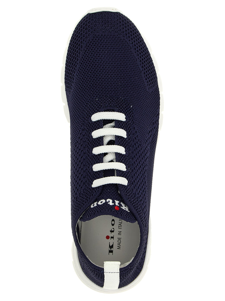 Kiton Technical Sneakers - Blu | 3f9daeec7b60341d5db1d3deff7428834d269770