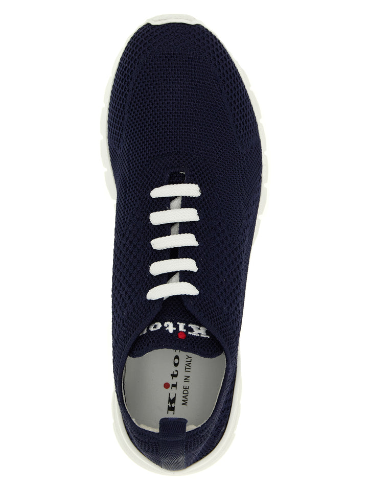 Kiton Fits Sneakers - Blu | 640a2c976b1710d81e5098ca2485d6289bbaebf0