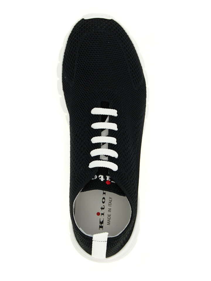 Kiton Fits Sneakers - Nero | ca224bba9c890f4691859196310d0419da76ba9c