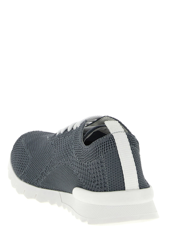 Kiton Fits Sneakers - Grigio | 35326344cef83050e14cbeb242e253c4625a3d77