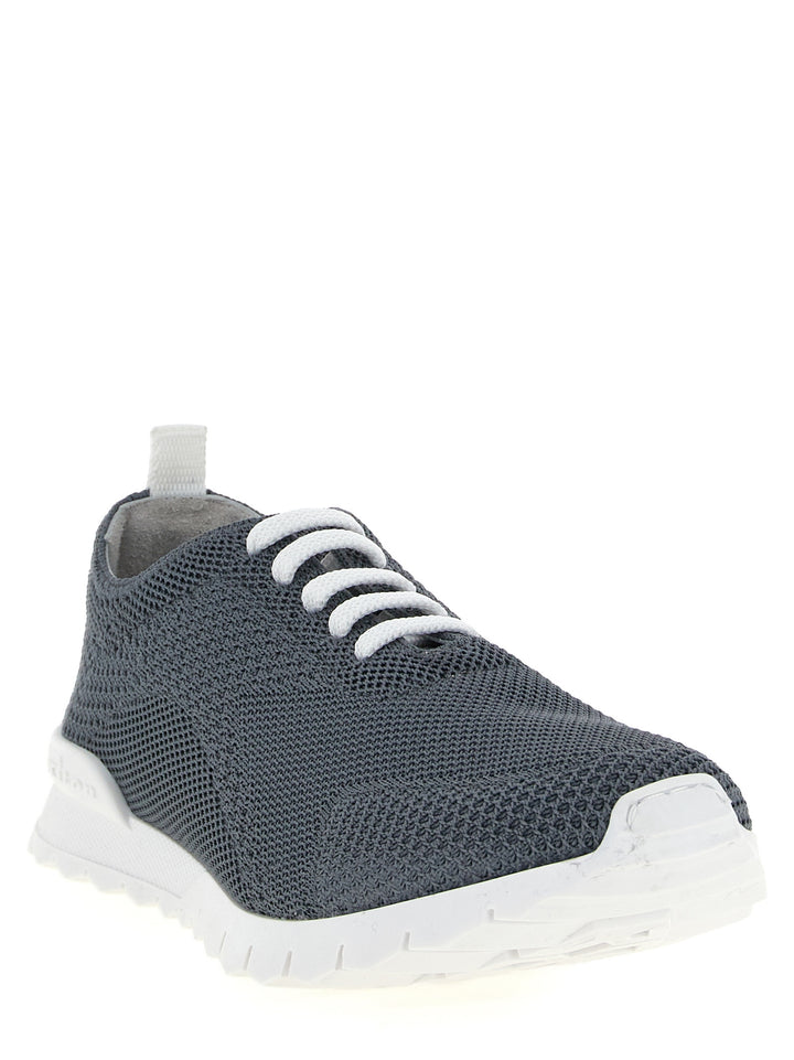 Kiton Fits Sneakers - Grigio | 037018054510295e01a1f610746418c0d48bb5b2