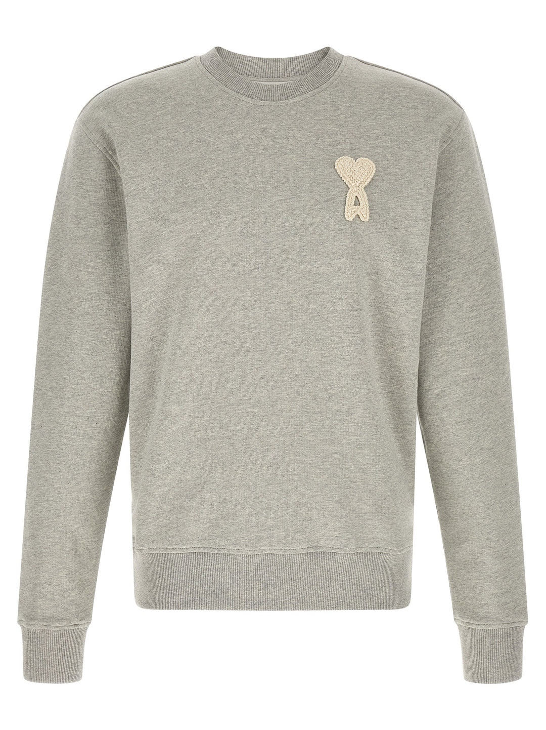 Ami Paris Amis De Coeur Felpe - Grigio | 9e0989da1d393bec7e3f6fbfa17ad9a29d816758