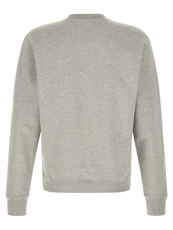 Ami Paris Amis De Coeur Felpe - Grigio | e04f3cb6e2067cc7bcc2cec78ee4711bee12fc8f