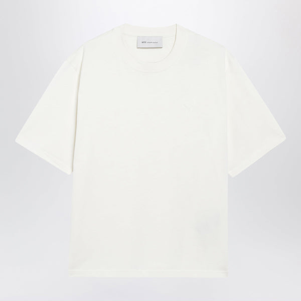 Ivory Boxy Ami De Coeur T-Shirt