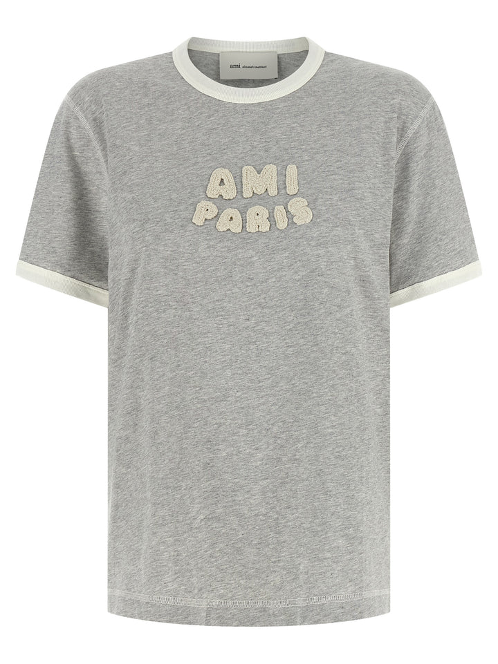 Ami Paris Ami De Coeur T shirt - Grigio | fe80cfaf7b7666ec2a85d740adc4fd4dcd184b43