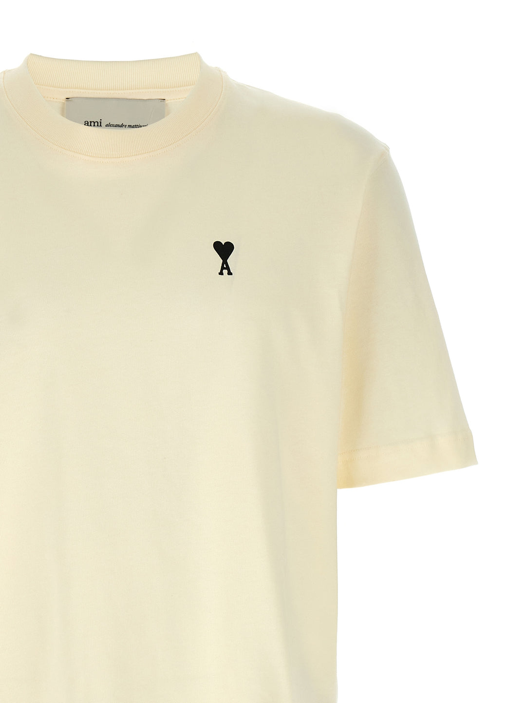 Ami Paris Place Des Victoires T shirt - Beige | 0ab2f957bc4070eeb0d1ebf48c844fa698ec3e19