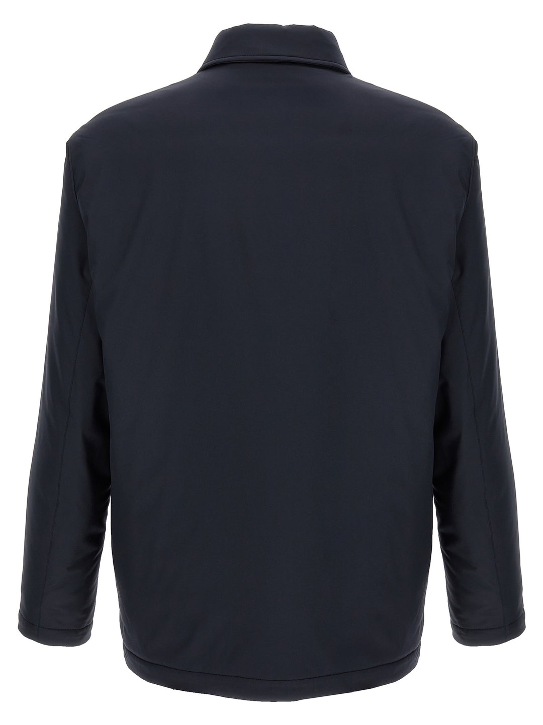 Kiton Padded Overshirt Puffer Jackets - Blu | 05c9c59669dab03b1fe22fe03de23cb7e97abb12