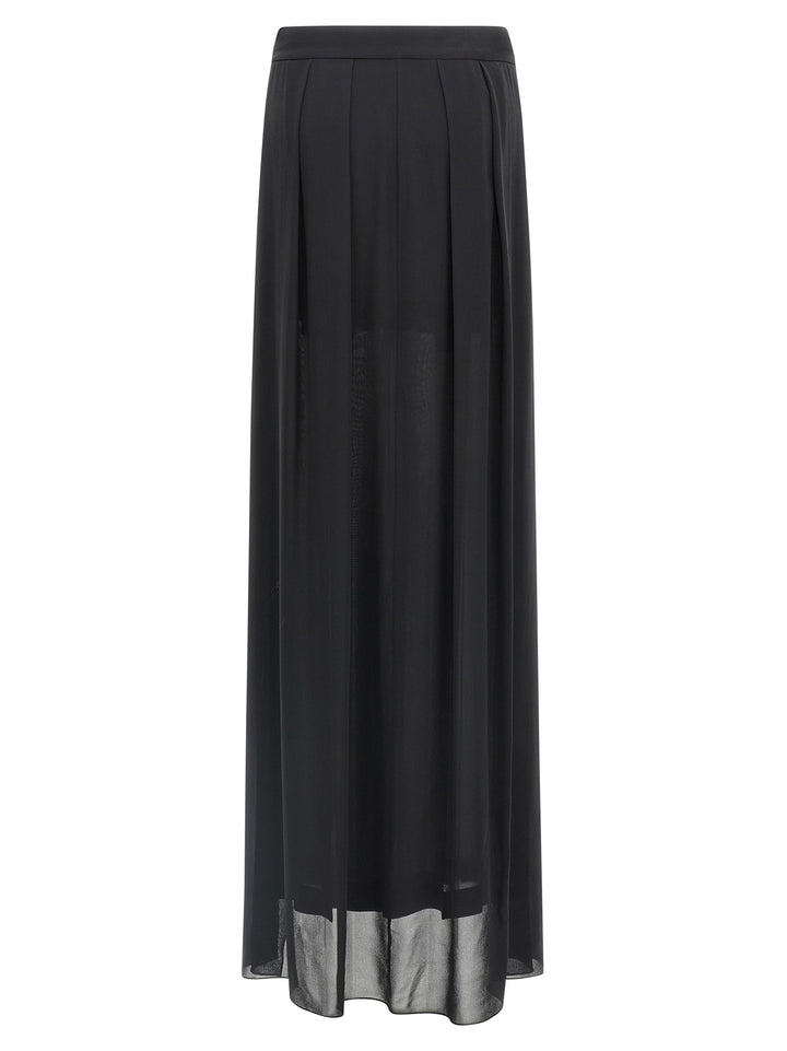 Alberta Ferretti Silk Pantaloni - Nero | 9091ab733ce7c048db73d054e84234649368bb6a