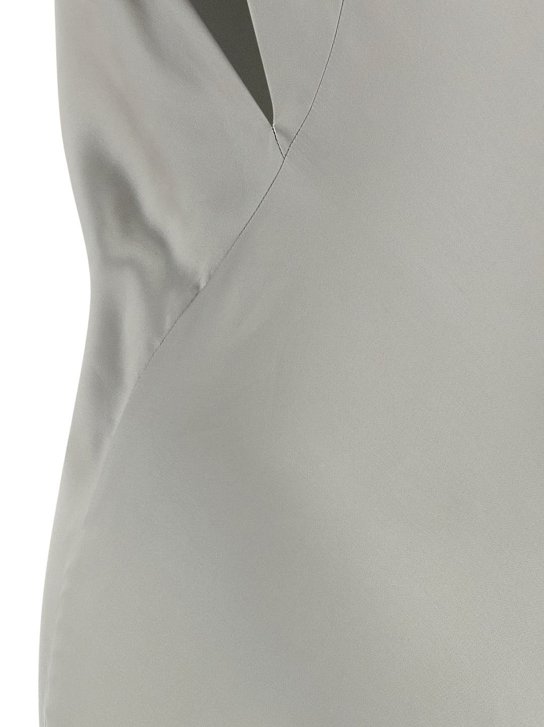 Alberta Ferretti Satin Dress Abiti - Grigio | 7d9d886b5d8035c7c5337c9fc1bab54b03d12d51