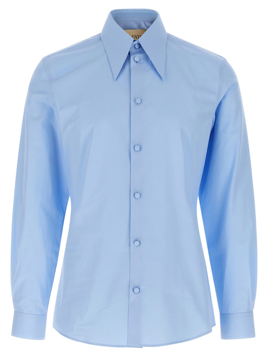 Valentino Garavani Cotton Shirt Camicie Celeste