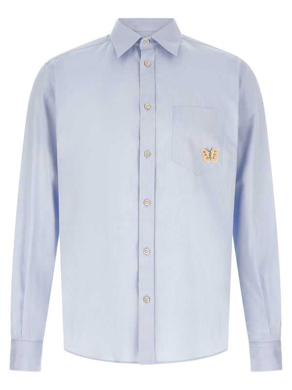 Butterfly Camicie Celeste