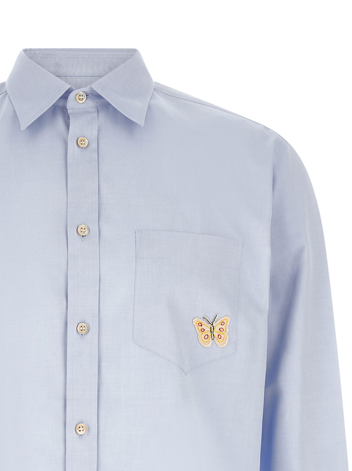 Valentino Garavani Butterfly Camicie - Celeste | fa58917617e6da22868bcd5fba03795c41abddae