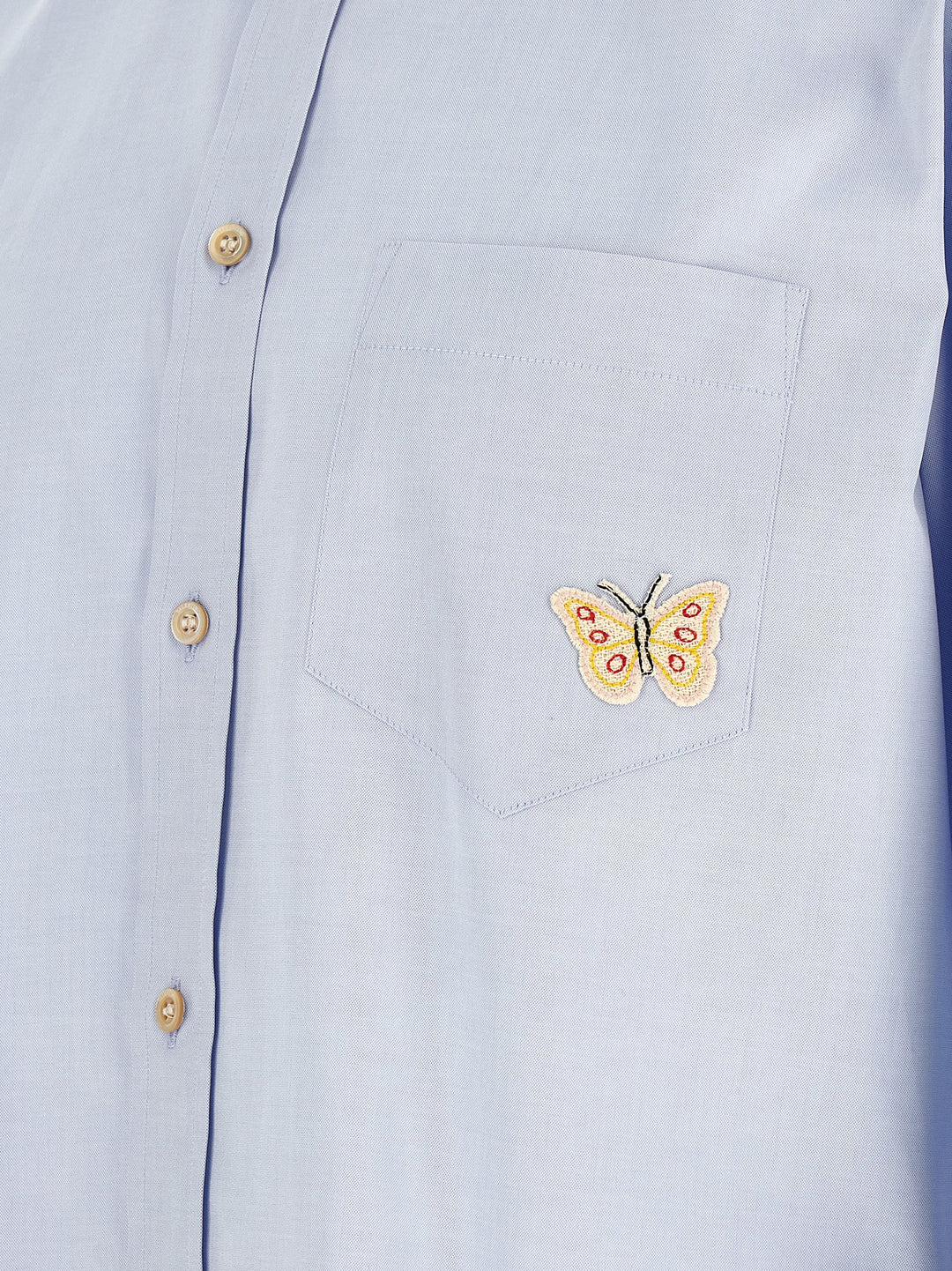 Valentino Garavani Butterfly Camicie - Celeste | 9d096e446c7378f3295552fef0736df3fcd7095f