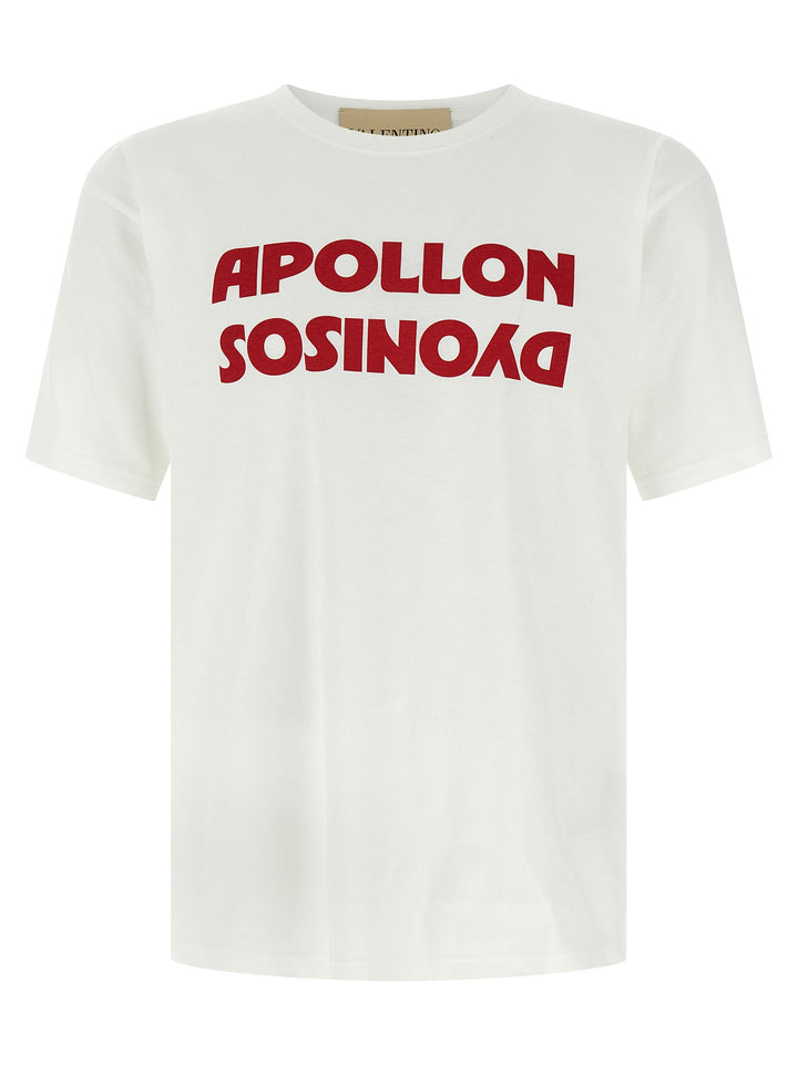 Valentino Garavani Apollon/Dyonisos T shirt - Bianco | 60a94140a113fedee6ff0a928895d7206437b8c2