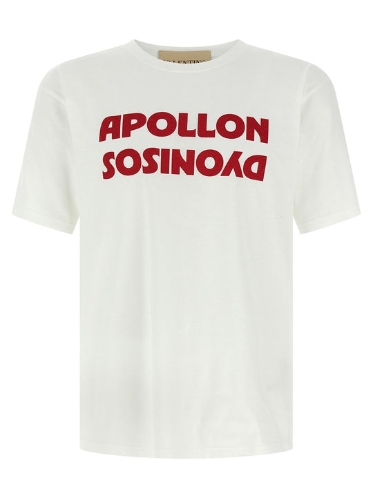 Apollon/Dyonisos T Shirt Bianco