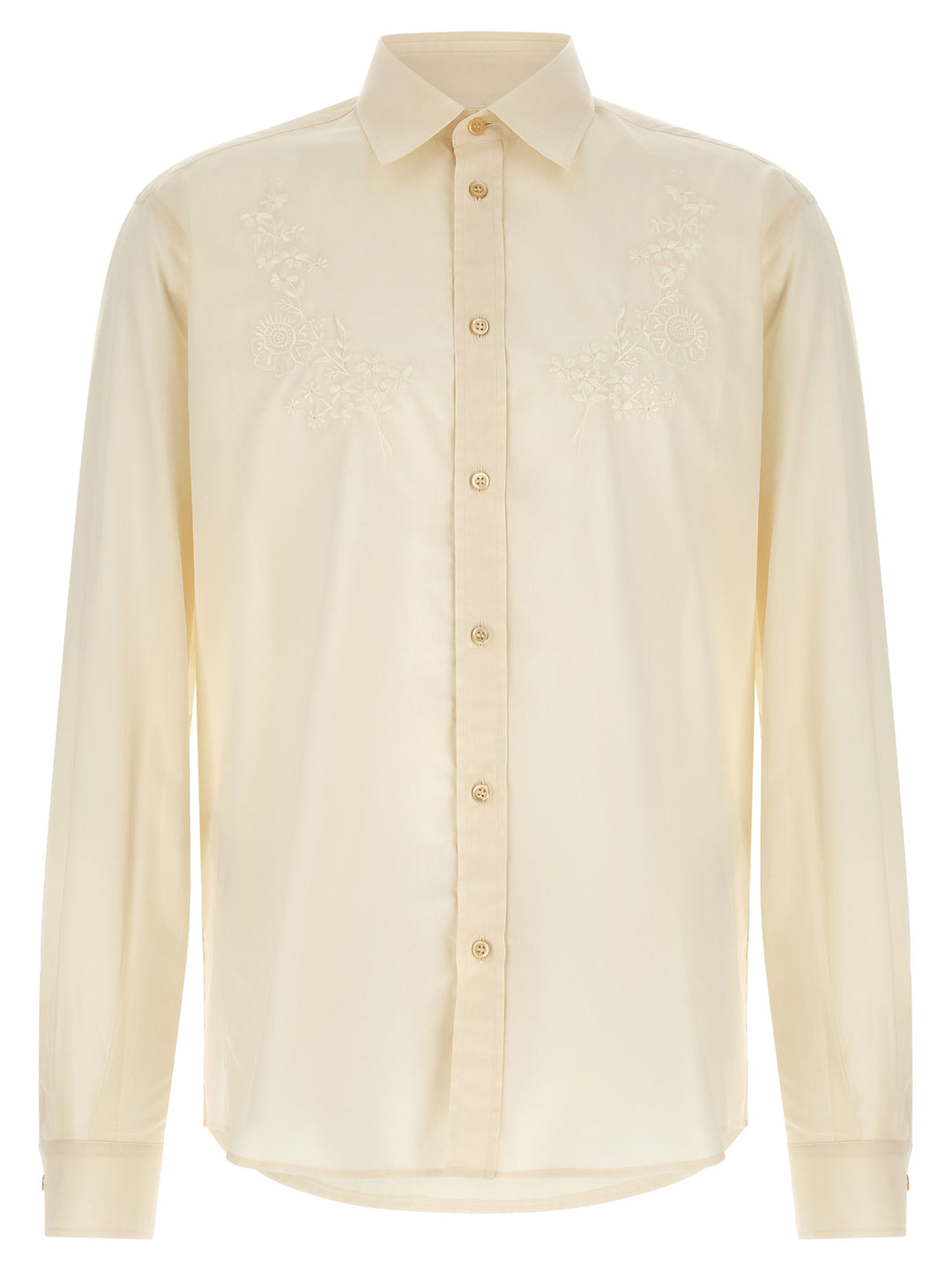 Valentino Garavani Valentino Garavani Embroidery Shirt Camicie - Bianco | d9e49d450c1f1a5f871c6c46149caa3b182bd896