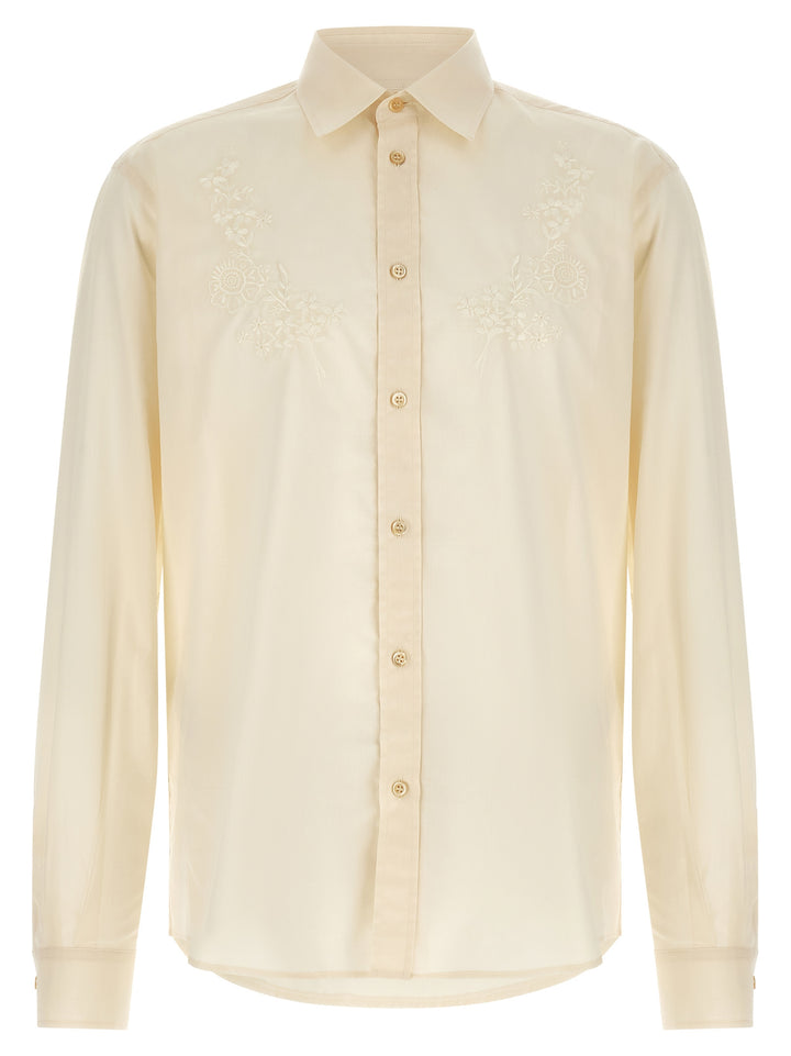 Valentino Garavani Valentino Garavani Embroidery Shirt Camicie - Bianco | d9e49d450c1f1a5f871c6c46149caa3b182bd896