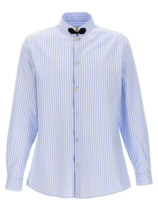 Valentino Garavani Striped Shirt Camicie Celeste