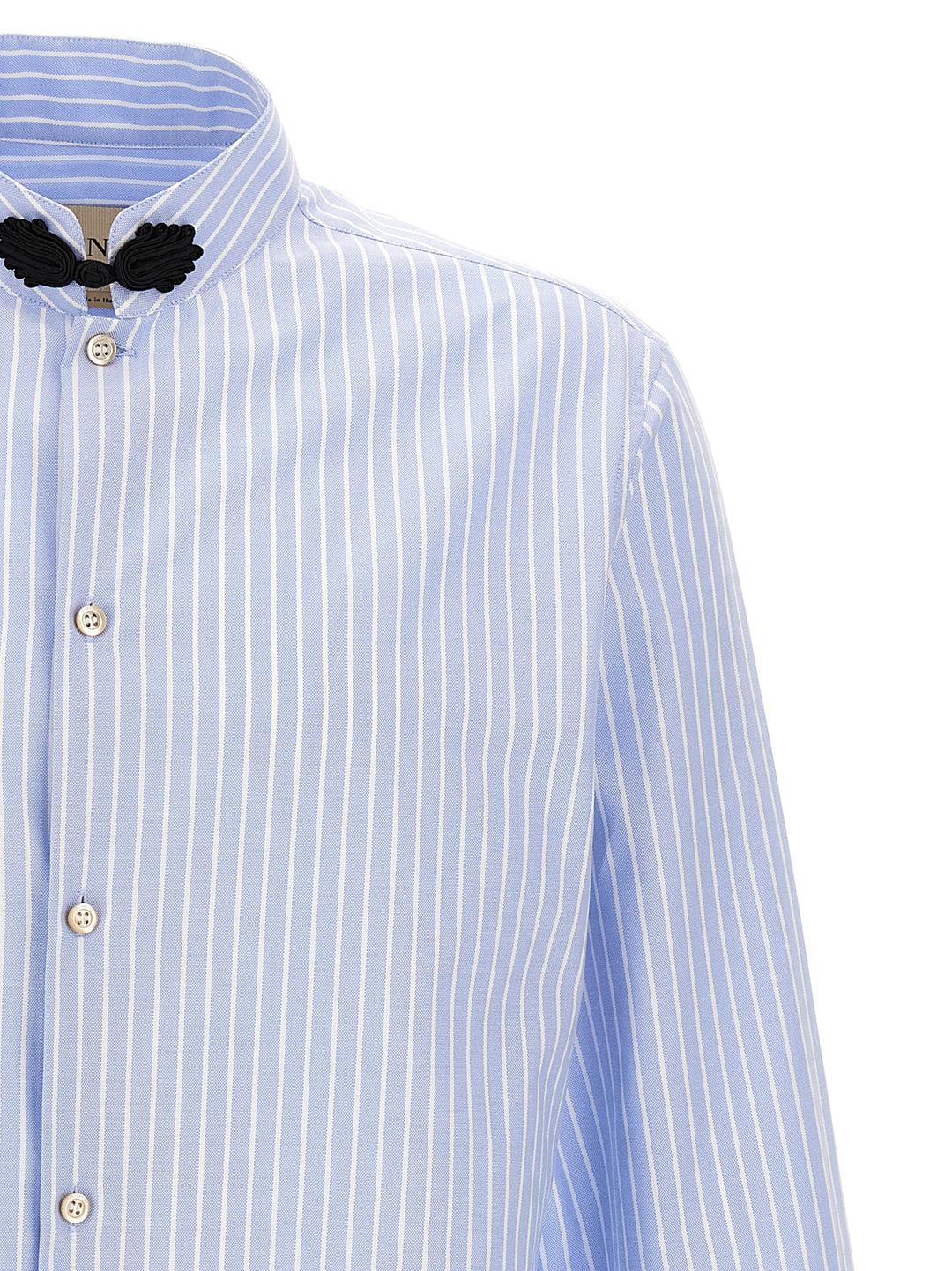 Valentino Garavani Valentino Garavani Striped Shirt Camicie - Celeste | b6c71dbb581e64863a88b114d1214543aad998d8