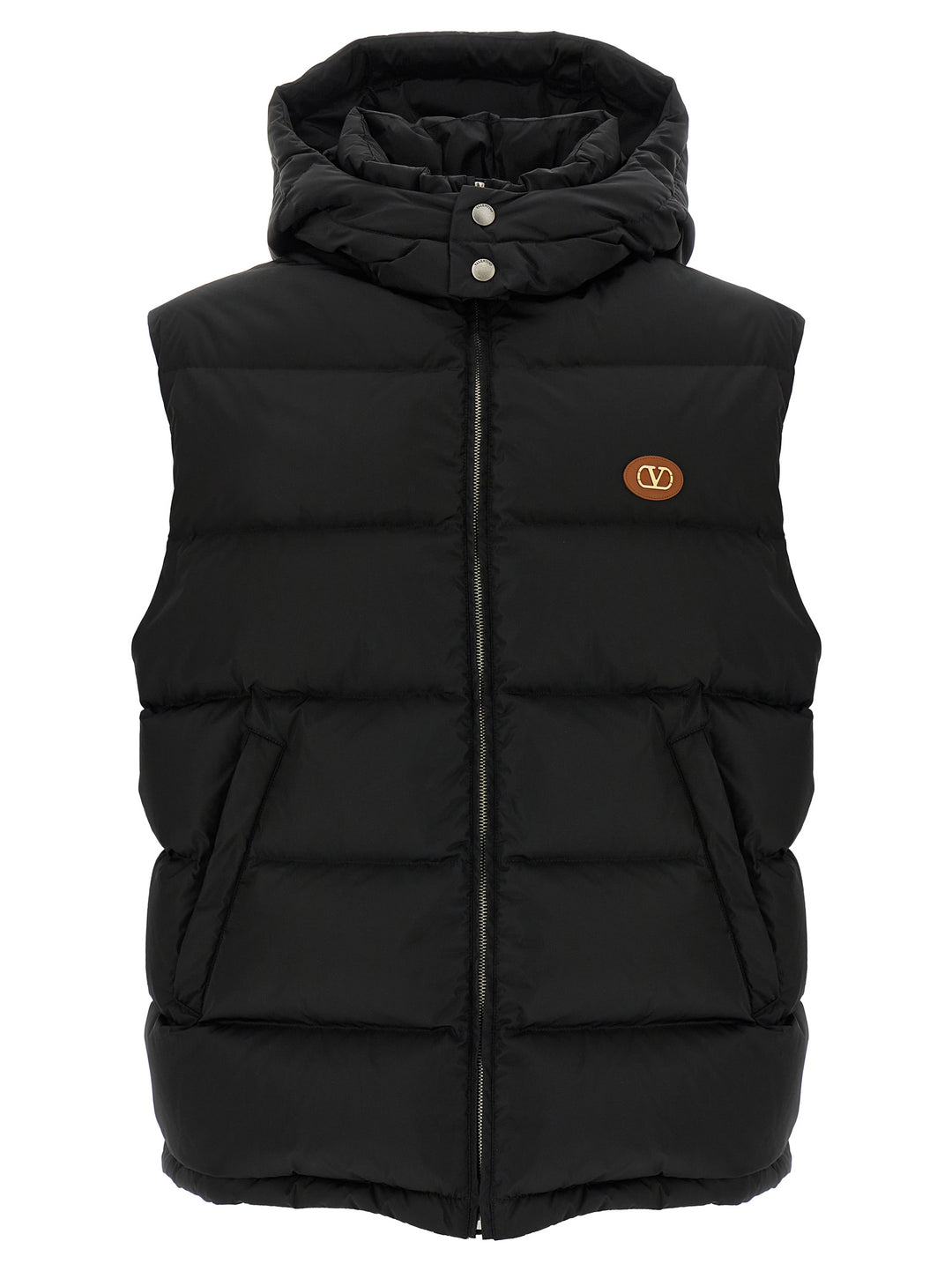 Valentino Garavani Vlogo Signature Gilet - Nero | 82bb5594f9bb58d5451cbe3ff0438c1e41699a2e