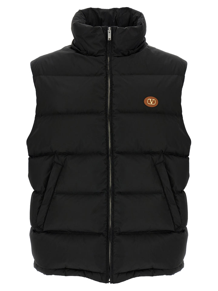 Valentino Garavani Vlogo Signature Gilet - Nero | 280db85aa6148c5a2cb74cb160f6a43a1b157d63
