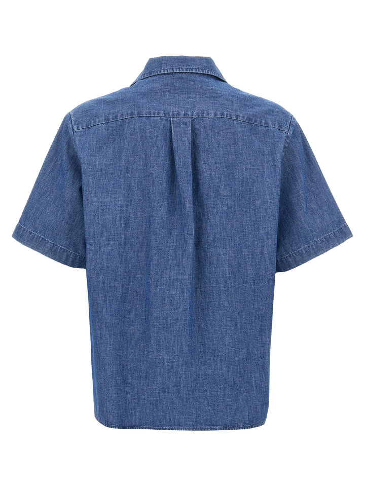 Valentino Garavani Valentino Garavani Denim Shirt Camicie - Blu | 1ebaf9e03f4b0e1633136379beb5fdfee3249775
