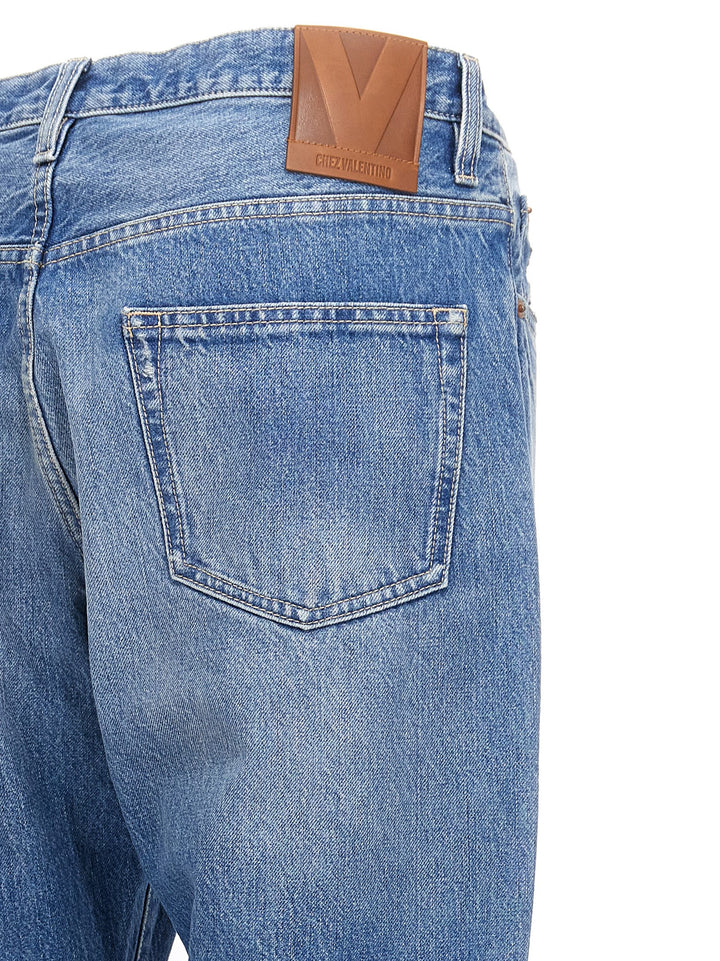 Valentino Garavani Chez Valentino Jeans - Blu | 2bec4004f7d74d6286be7efec64b35dd4822c39f