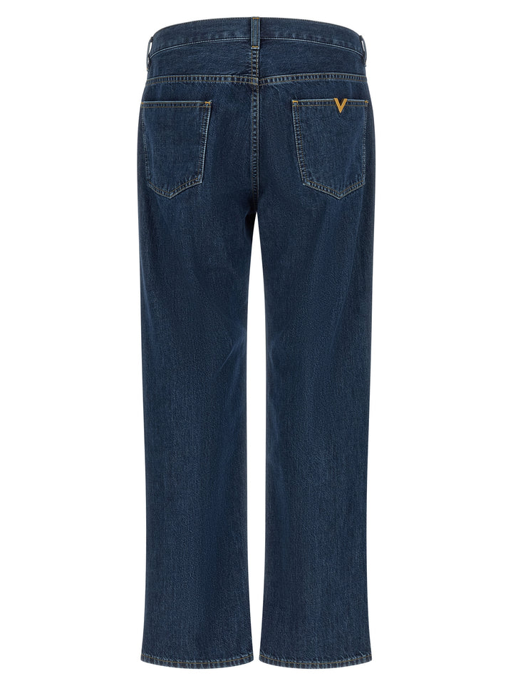 Valentino Garavani Vgold Jeans - Blu | 3539b0361784ca725d23a3c5a91400a59cb1ab75