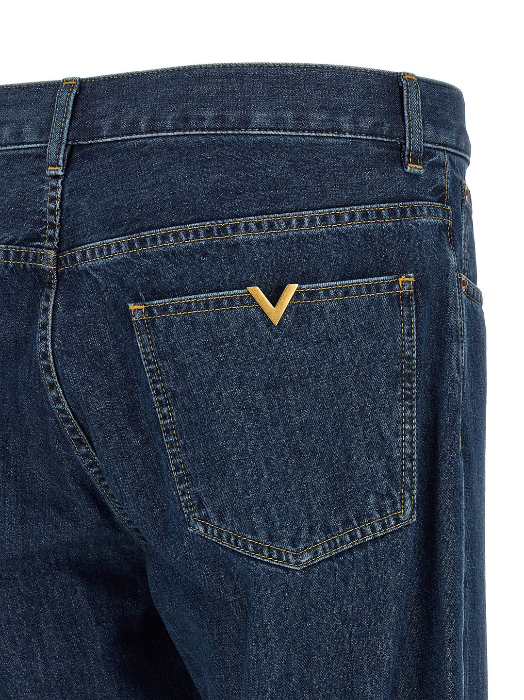 Valentino Garavani Vgold Jeans - Blu | a96bd0d445e8e0ff33310c640de03e8d44de9207