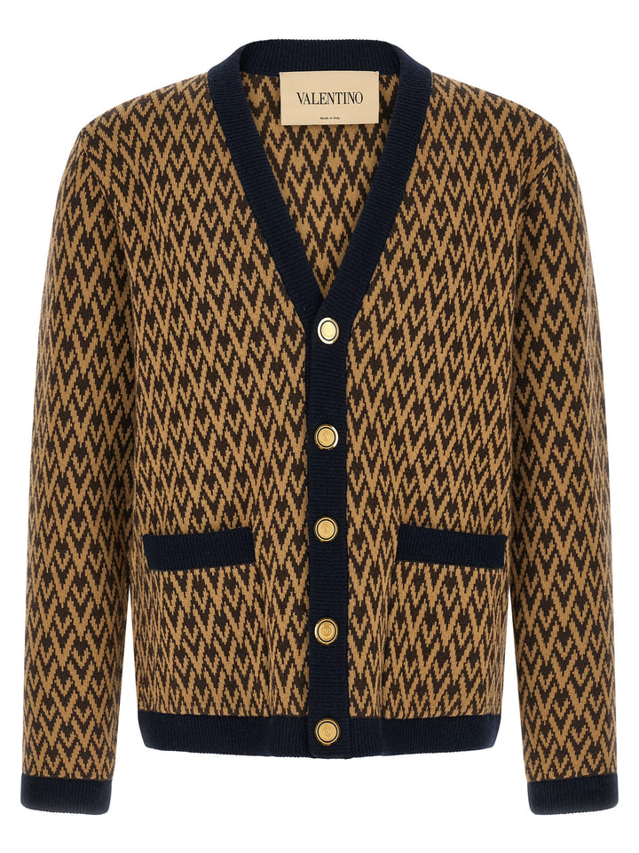 Valentino Garavani Toute La V Maglioni - Multicolor | 7b327f247ee077f73611694d8ea776900418d7a4