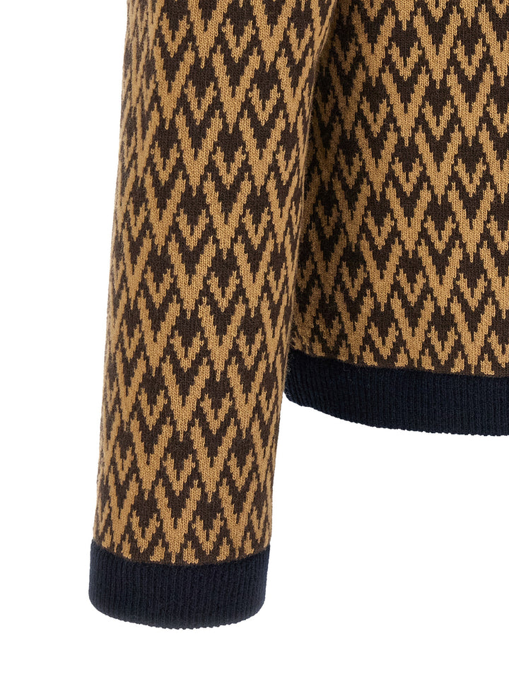 Valentino Garavani Toute La V Maglioni - Multicolor | 0431a57c42a1358092d59765c8b7b17333851ef3