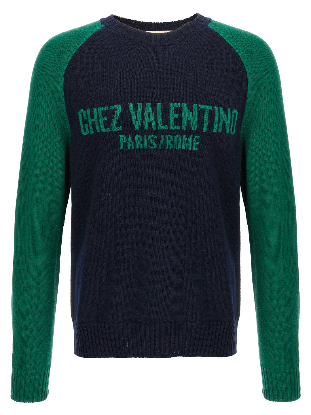 Valentino Garavani Chez Valentino Maglioni - Blu | 2592d1ca5e856440261cfd2aa010a78315becf40