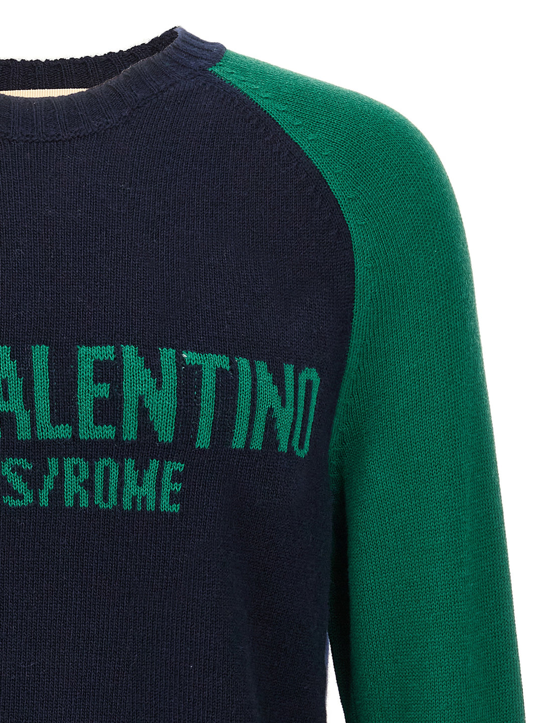 Valentino Garavani Chez Valentino Maglioni - Blu | fe17a2b472937176c13809345eae2c4c3a05e6b4