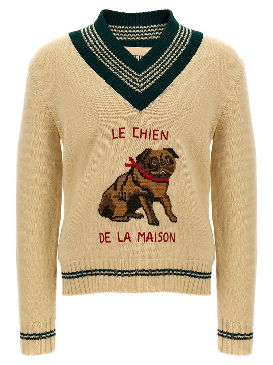 Le Chien De La Maison Maglioni Beige