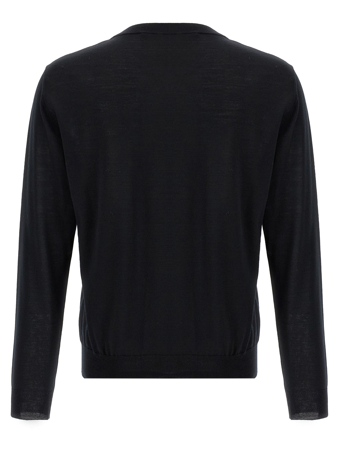 Valentino Garavani Valentino Garavani Logo Embroidery Sweater Maglioni - Nero | f61e3be31fb6e6b5ebc3f9b871137976e736ecaf