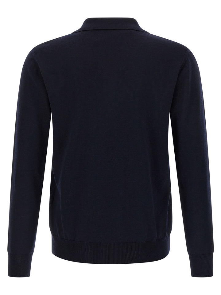 Valentino Garavani Valentino Garavani Vlogo Signature Polo - Blu | a379f66e49e8d5b36d120ee90af0622d927c13cd