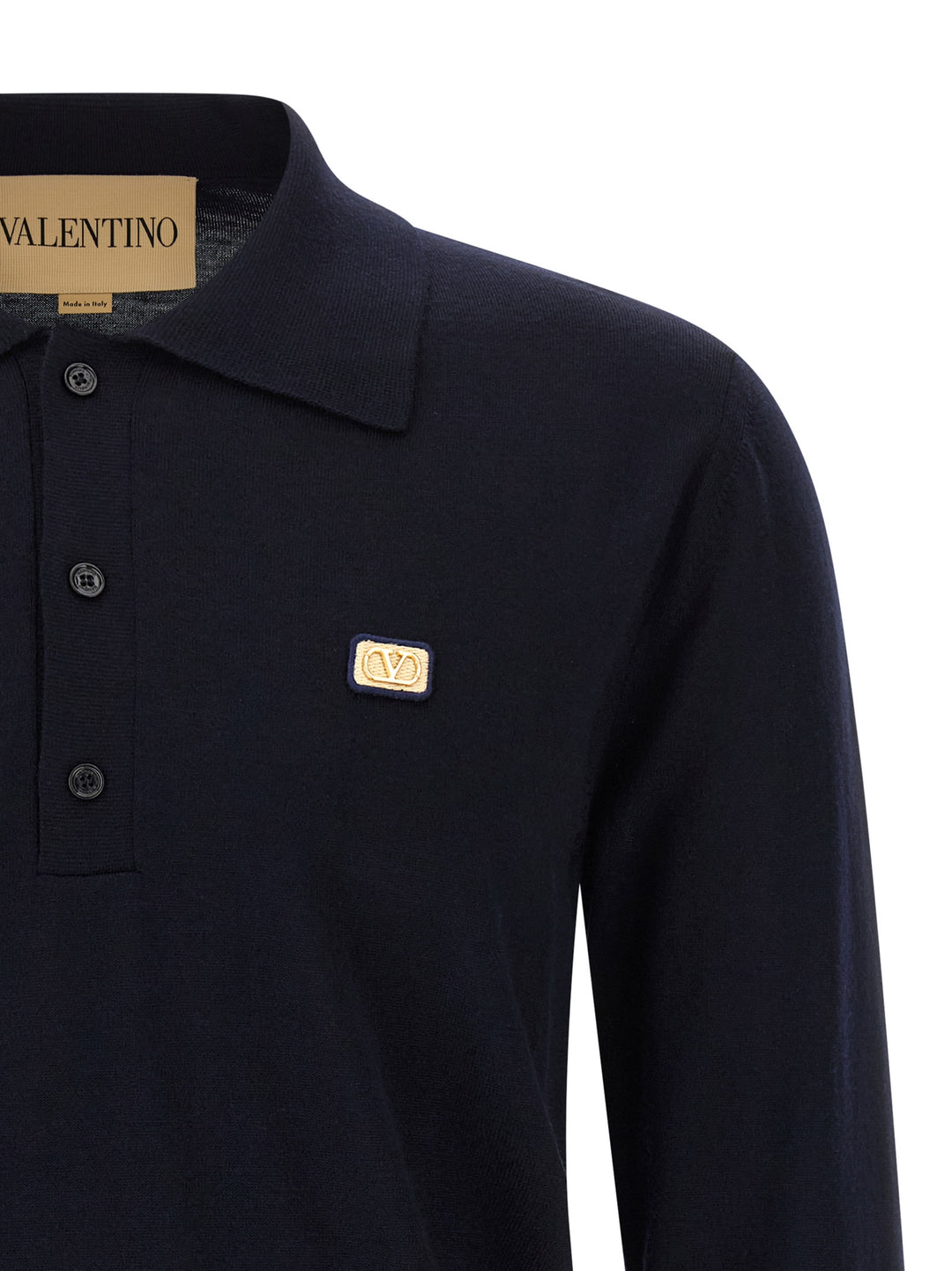 Valentino Garavani Valentino Garavani Vlogo Signature Polo - Blu | c1b81ff930c0cd2198fe26386088fcee259b0ad7