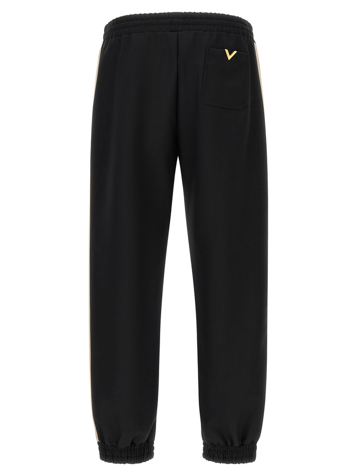 Valentino Garavani Vgold Pantaloni - Bianco/Nero | 7cc9882eb2984d8efdfff9fb119829d3209f4cd4