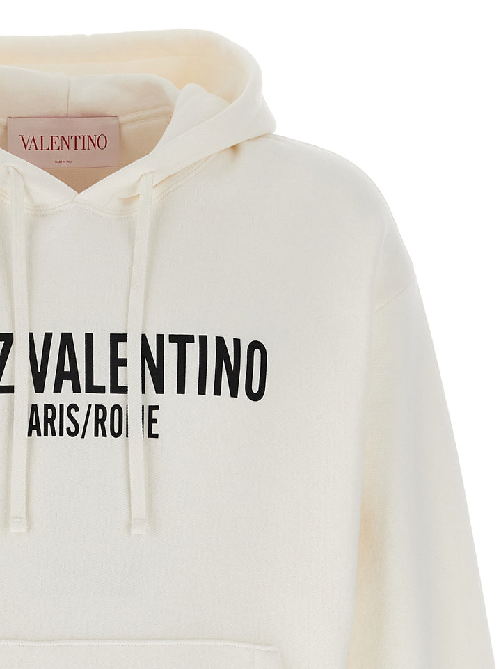 Valentino Garavani Valentino Garavani Hoodie Felpe - Bianco | b2f99ac774e5649a78bf93fa3940c3291c8e10c8