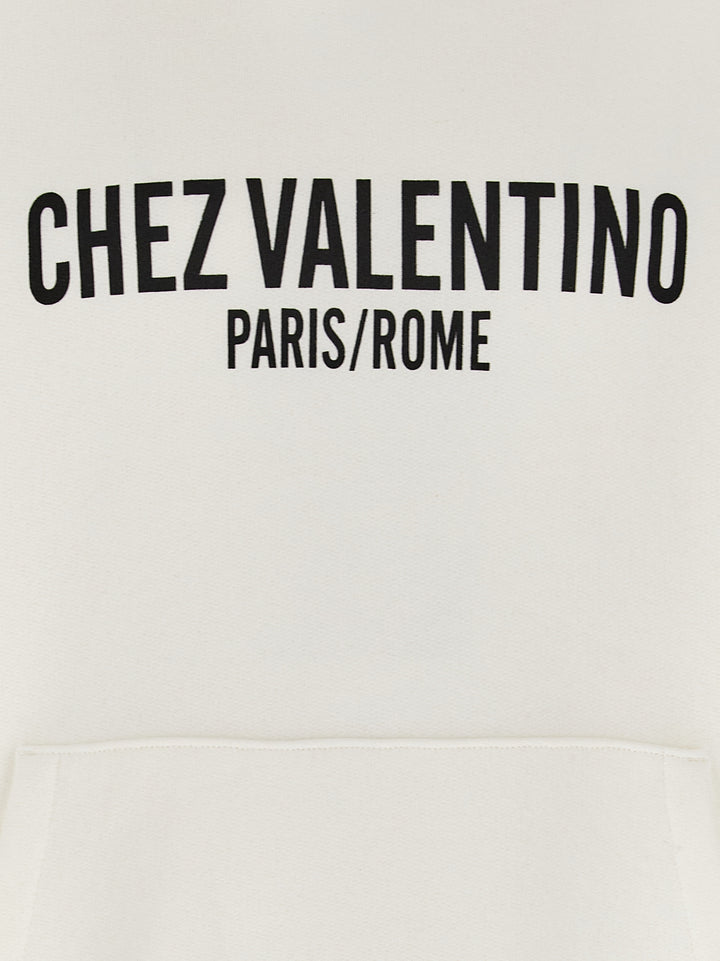 Valentino Garavani Valentino Garavani Hoodie Felpe - Bianco | 338938bc6672edd1d030f0ee453b5fcb038fc96e