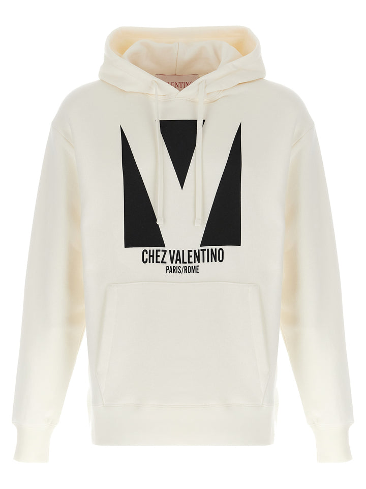 Valentino Garavani Valentino Garavani Hoodie Felpe - Bianco | ba74fe5a82b90003db800f3cf40407350b537334