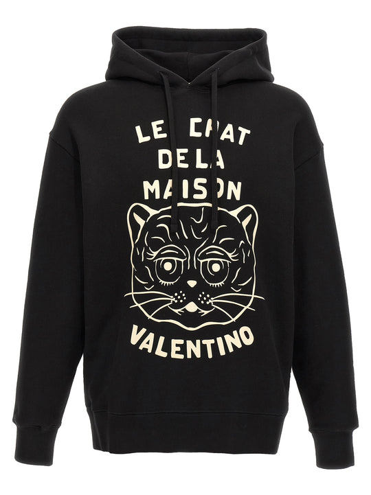 Valentino Garavani Hoodie Felpe Nero