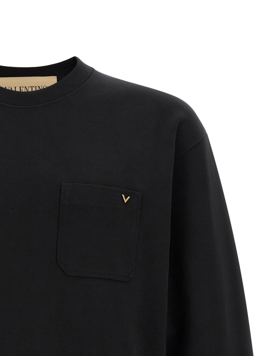 Valentino Garavani Vgold Felpe - Nero | c6857829f7c764356304f9db1dad35d8a53163c3