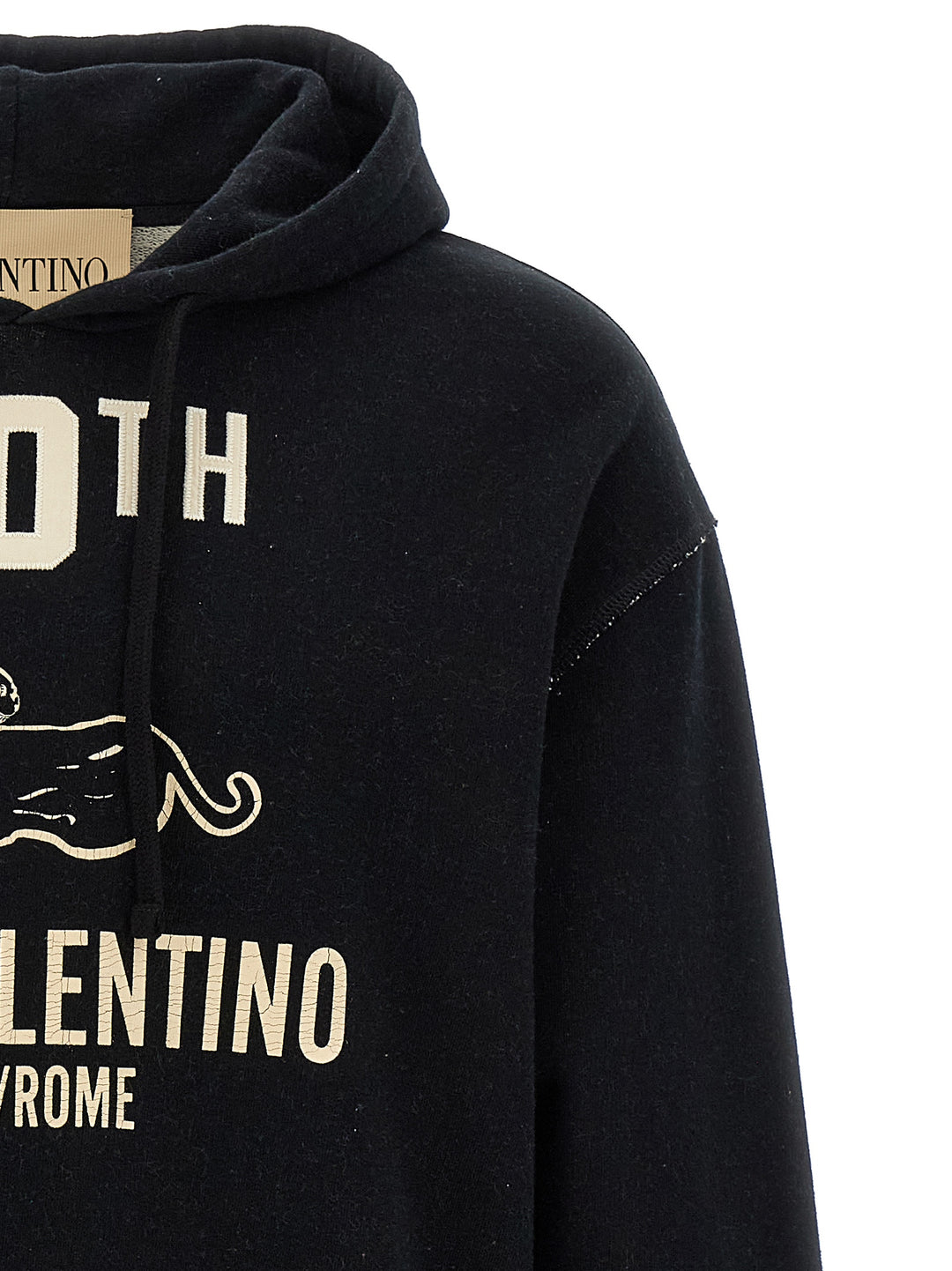 Valentino Garavani Printed Valentino Garavani Hoodie Felpe - Nero | c6f02395a21bf9ebef76c1e5758f4713b0d085f8