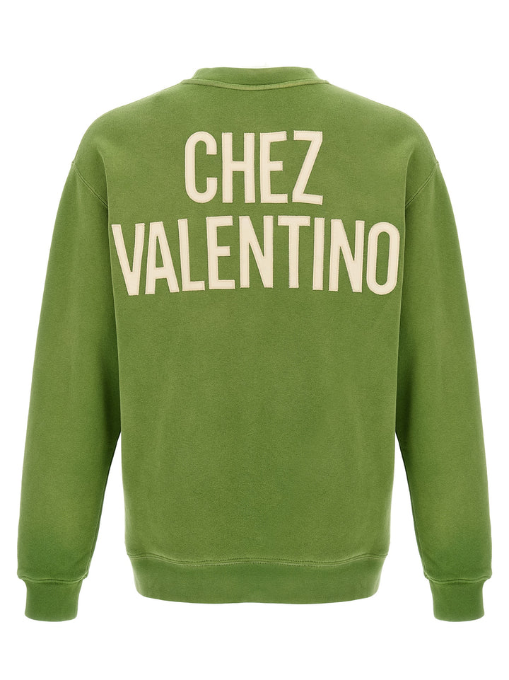 Valentino Garavani Chez Valentino Felpe - Verde | 62fc83b8a6b10a0b0dc8e95340e2609457a0be7b