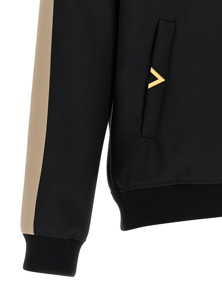 Valentino Garavani Vgold Felpe - Bianco/Nero | d0ec48cbbd6c6ab45666e24318d8b48ed36fe775