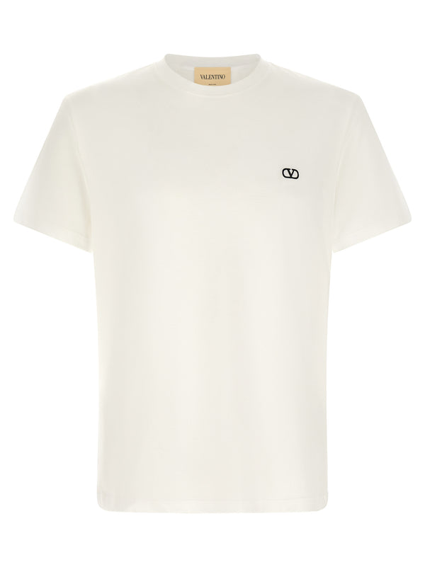 Vlogo Signature T Shirt Bianco