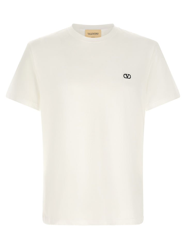 Valentino Garavani Vlogo Signature T shirt - Bianco | 7566660dc6741ff003a3fa834f93e23453a298a5