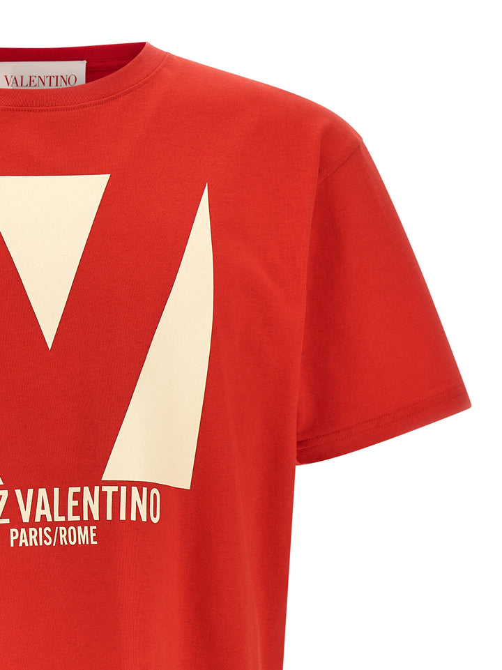 Valentino Garavani Chez Valentino T shirt - Rosso | 7a1267a369c9b6f40eb8dbdf2a4c2e92e9aa618a