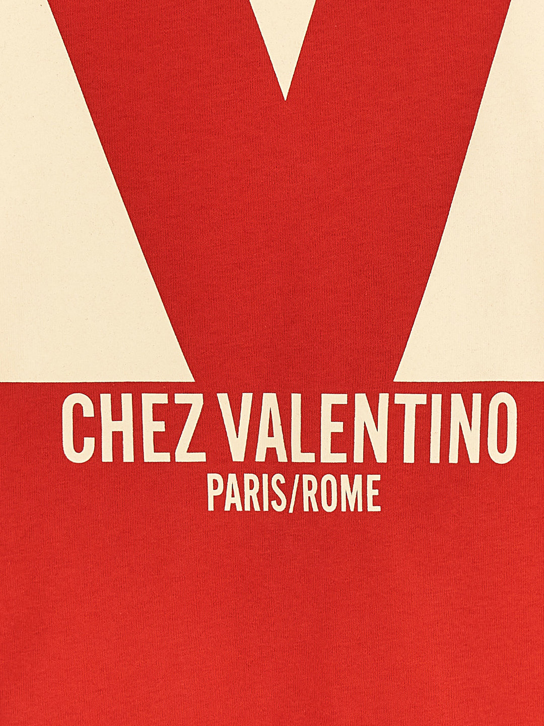Valentino Garavani Chez Valentino T shirt - Rosso | afed0b41fb233d28d58b4b8fb7b387760f57b952